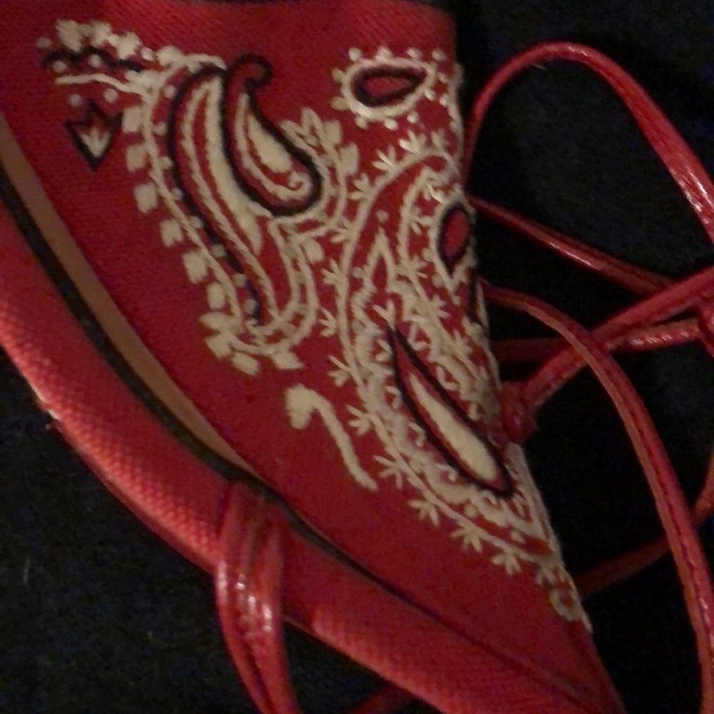 BRIAN ATWOOD Beautiful Bandana Wedges. - Picture 5 of 7
